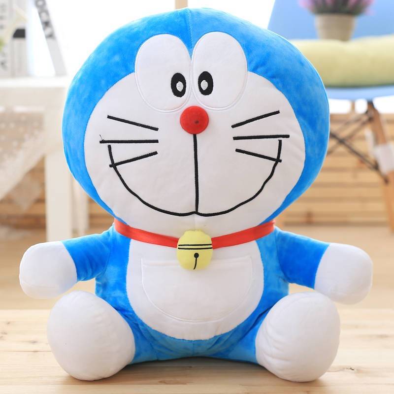 哆啦a梦(doraemon)经典坐式毛绒叮当猫22厘米