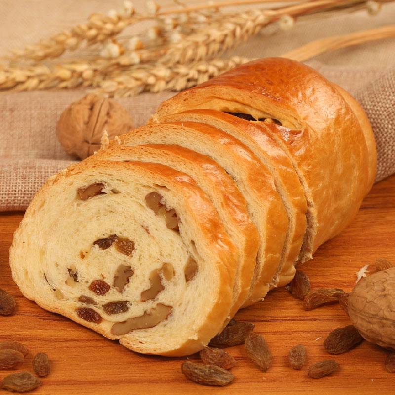 西域美农新疆果仁大列巴400g 无添加短保早餐面包 孕妇儿童老人皆可食